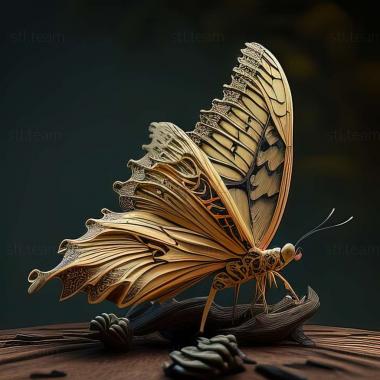 3D модель Papilio rutulus (STL)